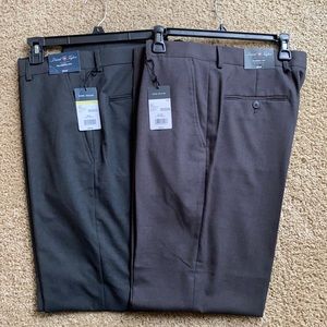 Men’s NEW suit pants , classic fit, stretch.